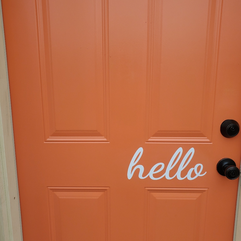 Hello Decal
